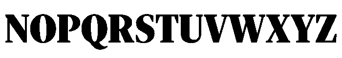 Lyon Hed Black Font UPPERCASE