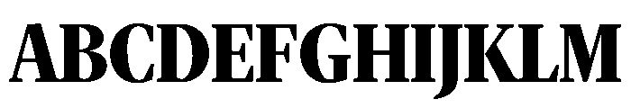 Lyon Hed Bold Font UPPERCASE