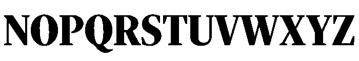 Lyon Hed Bold Font UPPERCASE