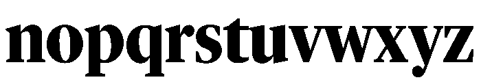 Lyon Hed Bold Font LOWERCASE