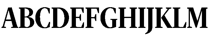 Lyon Hed Medium Font UPPERCASE