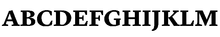 Lyon Text Bold Font UPPERCASE