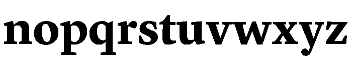 Lyon Text Bold Font LOWERCASE