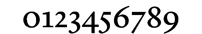 Lyon Text Regular No 2 Font OTHER CHARS