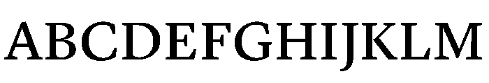 Lyon Text Regular No 2 Font UPPERCASE