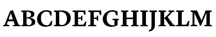 Lyon Text Semibold Font UPPERCASE
