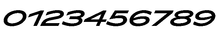 Lyyra Expanded Bold Italic Font OTHER CHARS