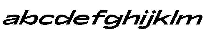 Lyyra Expanded Bold Italic FONT