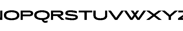 Lyyra Expanded Bold Font UPPERCASE