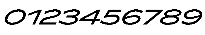 Lyyra Expanded Medium Italic Font OTHER CHARS