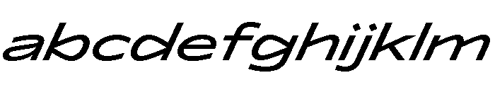 Lyyra Expanded Medium Italic FONT