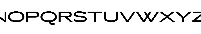 Lyyra Expanded Medium Font UPPERCASE