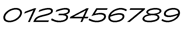 Lyyra Expanded Regular Italic Font OTHER CHARS