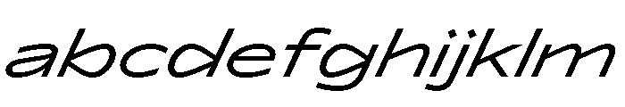 Lyyra Expanded Regular Italic FONT