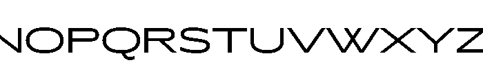 Lyyra Expanded Regular Font UPPERCASE