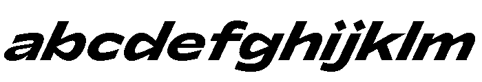 Lyyra Extended Black Italic FONT
