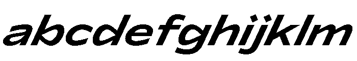 Lyyra Extended Bold Italic FONT
