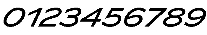 Lyyra Extended Medium Italic Font OTHER CHARS
