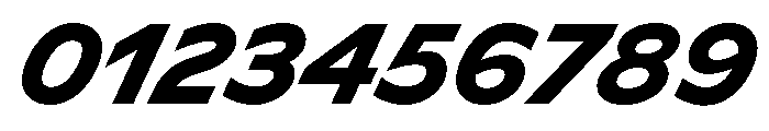 Lyyra Standard Black Italic Font OTHER CHARS