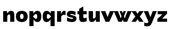 Lyyra Standard Black Font LOWERCASE