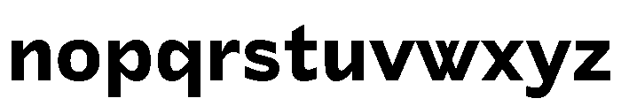 Lyyra Standard Bold Font LOWERCASE
