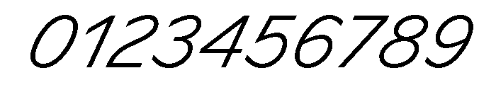 Lyyra Standard Light Italic Font OTHER CHARS