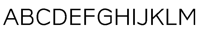 Lyyra Standard Light Font UPPERCASE
