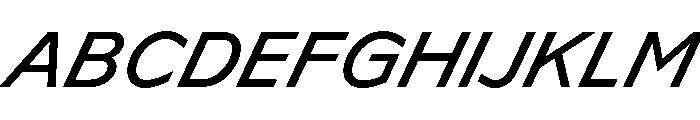 Lyyra Standard Medium Italic Font UPPERCASE