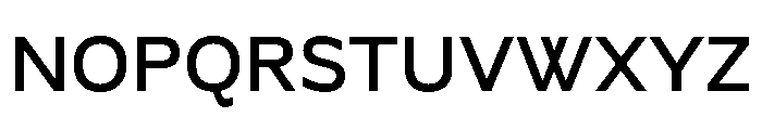 Lyyra Standard Medium Font UPPERCASE