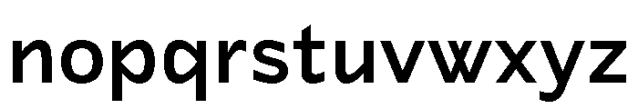 Lyyra Standard Medium Font LOWERCASE