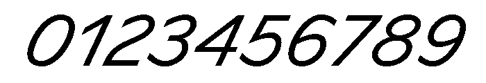 Lyyra Standard Regular Italic Font OTHER CHARS