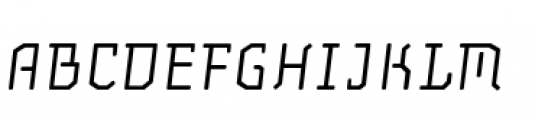 M Font UPPERCASE