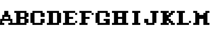 M01_CPS Font UPPERCASE