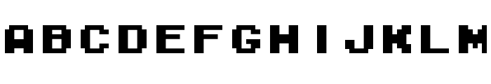 M04_FATAL FURY BLACK Font UPPERCASE