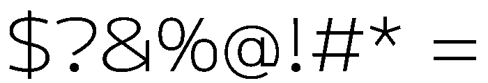M PLUS U 300 Font OTHER CHARS
