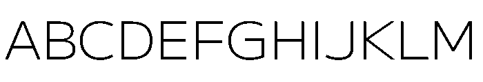 M PLUS U 300 Font UPPERCASE