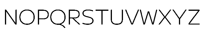 M PLUS U 300 Font UPPERCASE