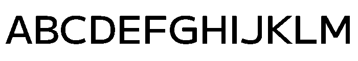 M PLUS U 500 Font UPPERCASE