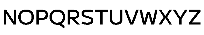 M PLUS U 500 Font UPPERCASE