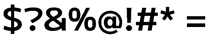 M PLUS U 600 Font OTHER CHARS