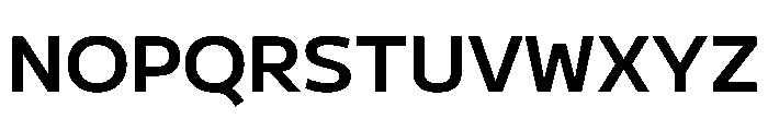 M PLUS U 700 Font UPPERCASE