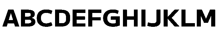 M PLUS U 800 Font UPPERCASE