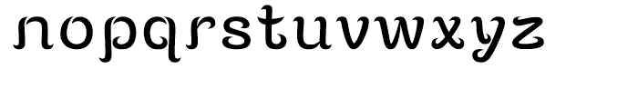 M Curvy PRC Medium Font LOWERCASE
