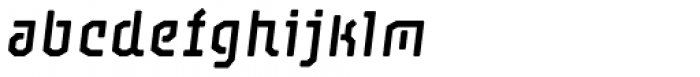 Målestok Bold Italic Font LOWERCASE