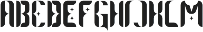 M13 Regular otf (400) Font UPPERCASE