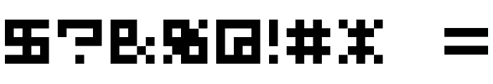 M38_GORILLA Font OTHER CHARS