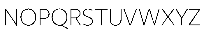 Mae Variable Light Font UPPERCASE