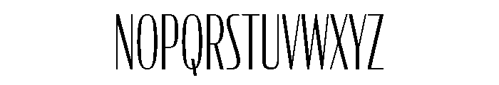 Magari Variable Extra Light Font UPPERCASE