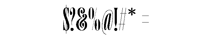 Magari Variable Light Font OTHER CHARS