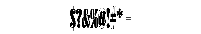 Magari Variable Semibold Font OTHER CHARS